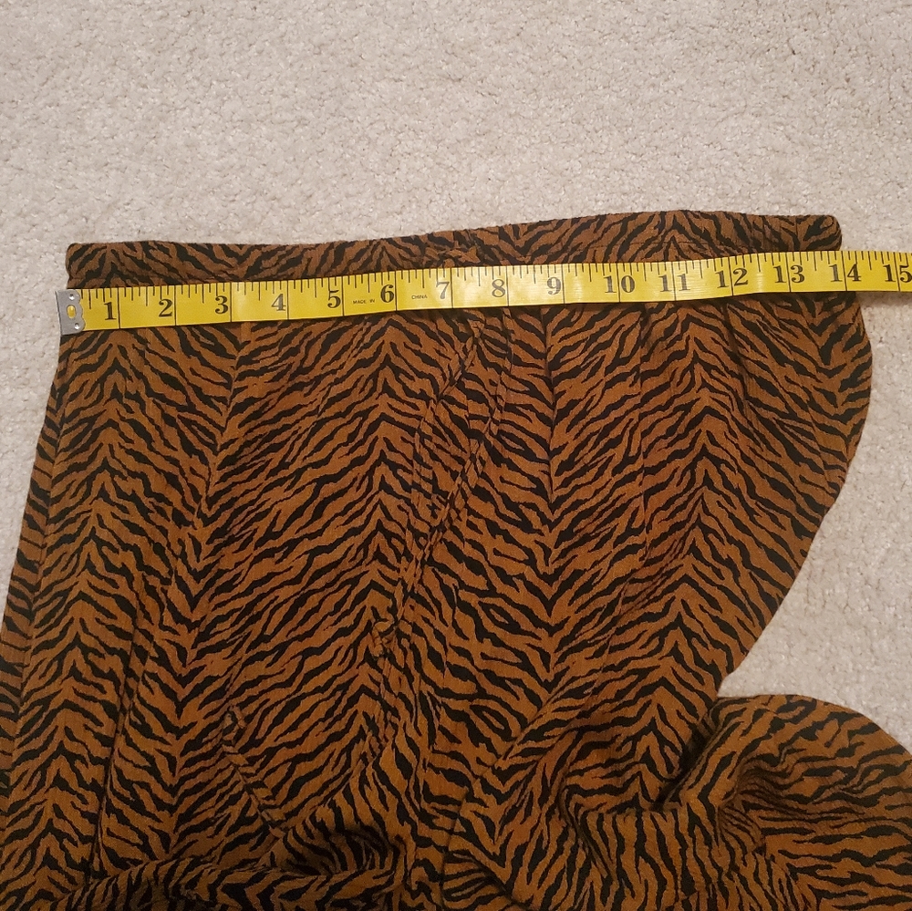Tiger Stripe Rayon Beach Summer Pants - Picture 7 of 7